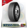 Pneu de caminhão TBR 385 / 65R22.5 com garantia de qualidade 150000km, padrão para reboque no mercado da Europa, inventário em estoque